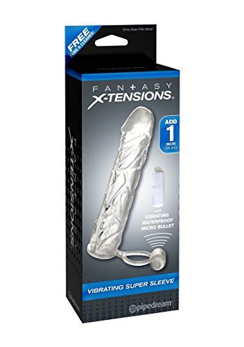 Fantasy X Tensions By Pipedream Pd Vibrating Super Cock Sleeve