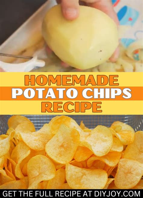 Homemade Crispy Potato Chips Recipe