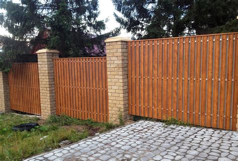 Металлический штакетник Металлпрофиль - цена, профили, фото - profil ...