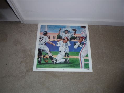 Lot Detail - New York Yankees David Cone Perfect Game Lithograph