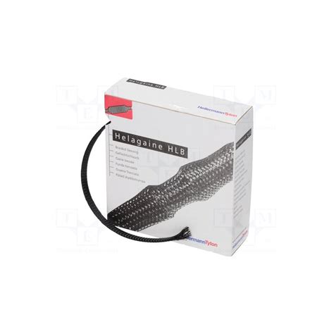 HellermannTyton Cable Sleeving Braided Black 18 54mm Bundle HLB35