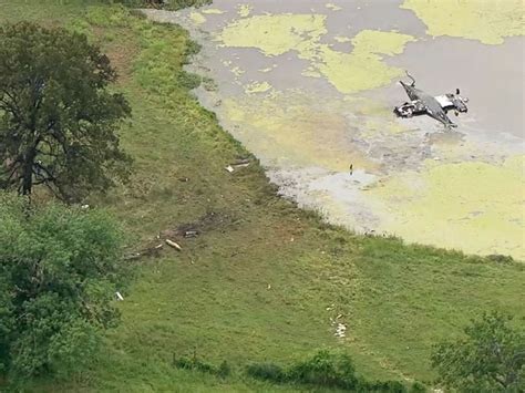 Ntsb Investigating Small Plane That Crashed Into Texas Pond Abc News