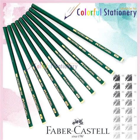 Jual Pensil Faber Castell 2B 8B Pcs Shopee Indonesia