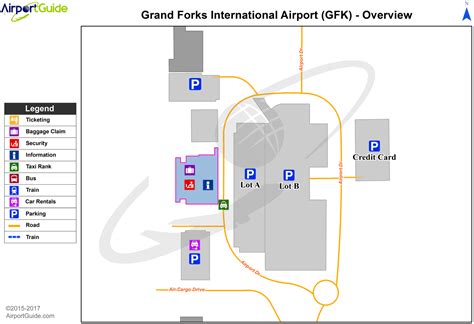 Grand Forks - Grand Forks International (GFK) Airport Terminal Maps ...