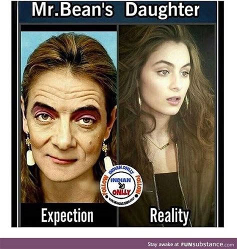 Mr Bean's daughter is beautiful - FunSubstance