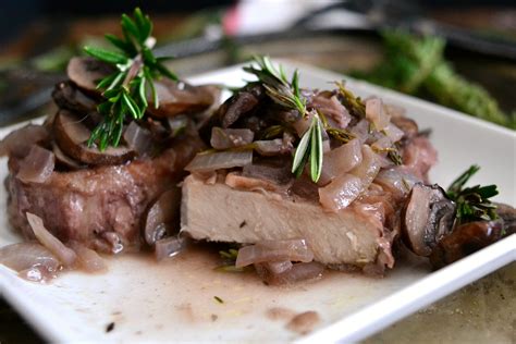 Wine Braised Pork Chops