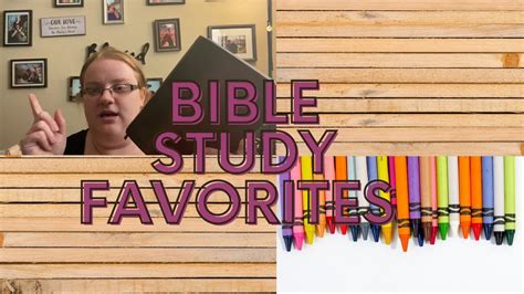 My Favorite Bible Study Tools Video Youtube