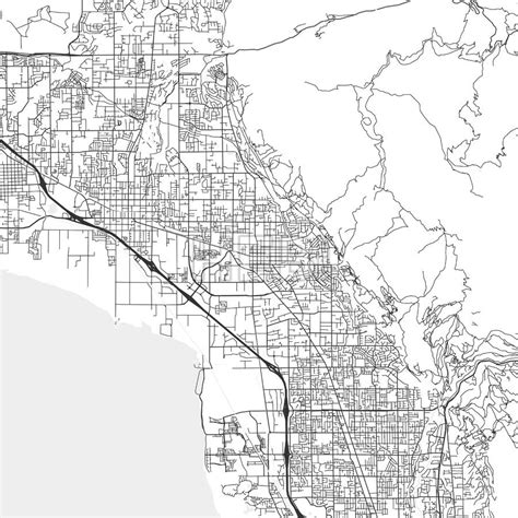 Pleasant Grove, Utah - Area Map - Light - HEBSTREITS Sketches