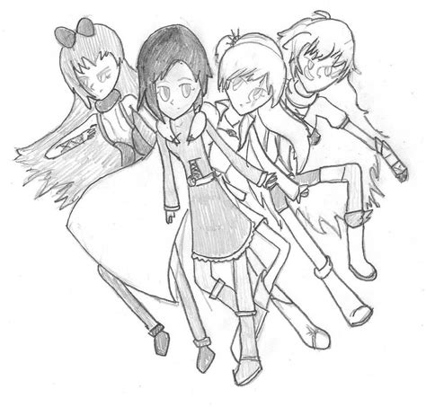 Team Rwby By Chaoscomposer On Deviantart