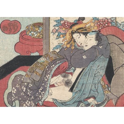 Estampe Japonaise érotique Shunga