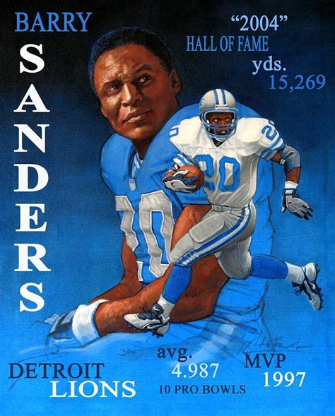 Barry Sanders Wallpaper