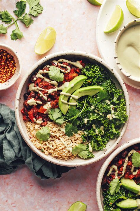 Smoky Black Bean And Quinoa Chili Bowl Being Healthy For Life