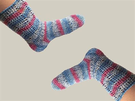 Warme H Kelsocken S Ckchen Auf Zack Ab Spitze Anleitung Socken H Keln