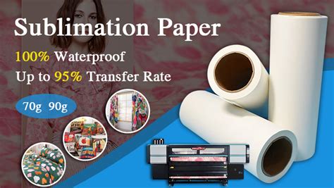 Fast Dry 58g 80g 90g 100g 120gsm Sublimation Paper Heat Transfer Paper