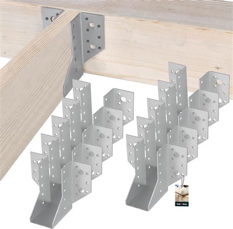 KOTARBAU 10er Set Balkenschuh 50 X 105 Mm Holzverbinder Aus Verzinkt