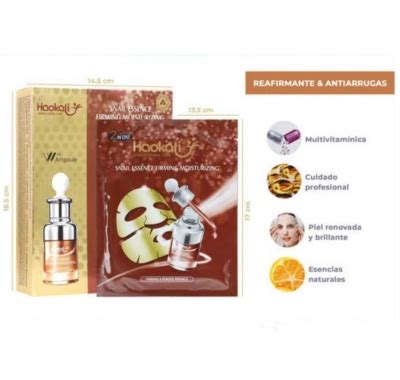 Generico Mascarilla Facial Con Essencia De Caracol Reafirmante