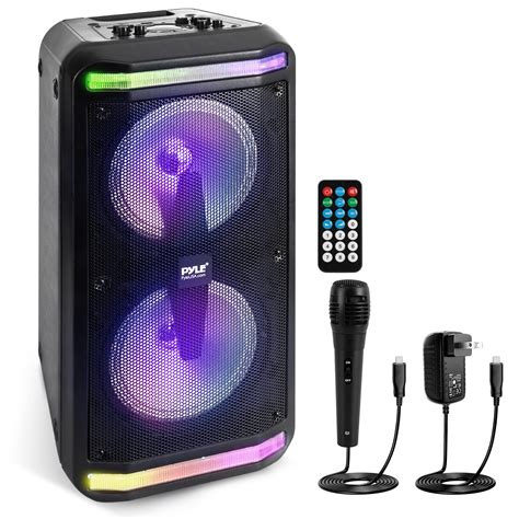 Portable Bluetooth Pa Speaker System W Rechargeable Outdoor