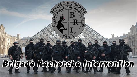 세계 최고의 특수부대 프랑스 경찰 특수부대 BRI Brigade Recherche Intervention YouTube