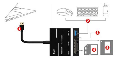 Czytnik Kart Xqd Sd Usb Do Aparatu Laptopa Pc Erli Pl