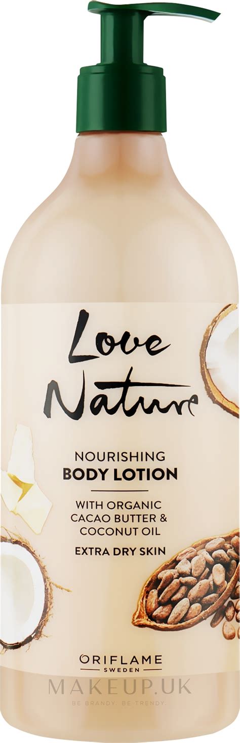 Oriflame Love Nature Nourishing Body Lotion With Organic Cacao Butter