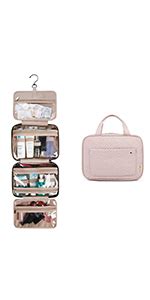 BAGSMART Trousse de Toilette Femme a Suspendre Voyage Sac Cosmétique