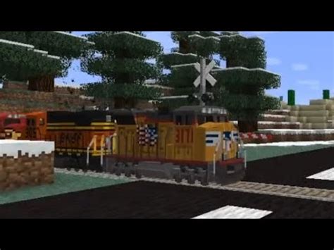 Railfanning In Minecraft Youtube