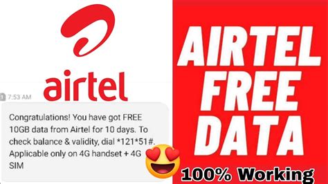 Airtel Thanks App Free Internet Tricks Airtel Free Internet Coupon Code 2022 Free Net Airtel