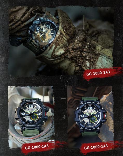 Casio นาฬิกา G Shock Watch For Men Gg 1000 1a3 ของแท้100 นาฬิกาข้อมือ