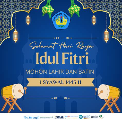 Selamat Hari Raya Idul Fitri 1 Syawal 1445 H Ppid Universitas Lampung