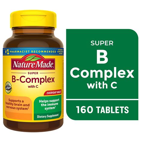 Nature Made Super B Complex with Vitamin C, Folic Nepal | Ubuy