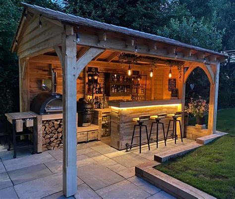 Exotic Modern Open Bar Design Ideas Build Outdoor Kitchen Outdoor