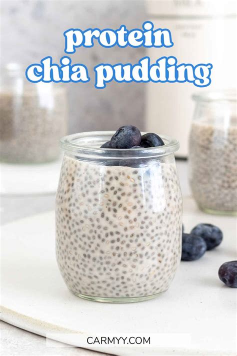 Protein Chia Pudding Carmy Easy Healthy Ish Recipes