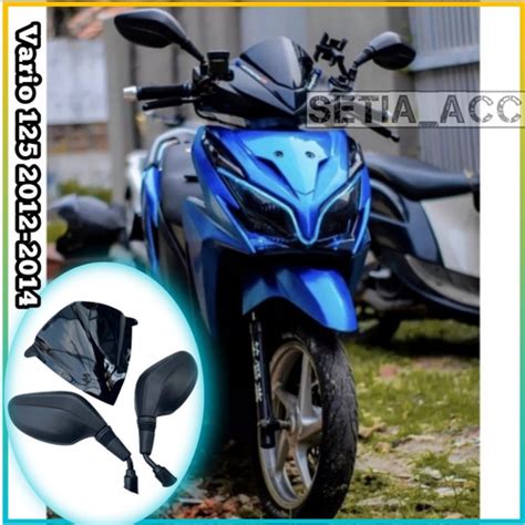 Jual Visor Spion Clik Vario Old Bohlam Techno