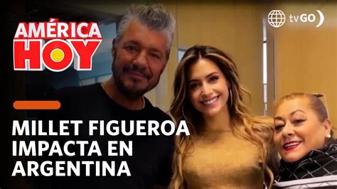 Am Rica Hoy Millet Figueroa Est En Coqueteos Con Marcelo Tinelli