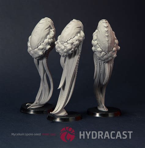 Hydracast: Mycelium Spore-Seeds