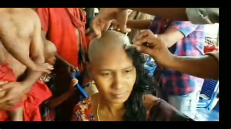 Beautiful Women Head Shave Boudi Head Shave Youtube