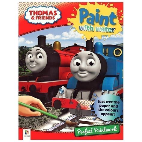 Thomas And Friends Paint With Water Book Perfect Paintwork Online