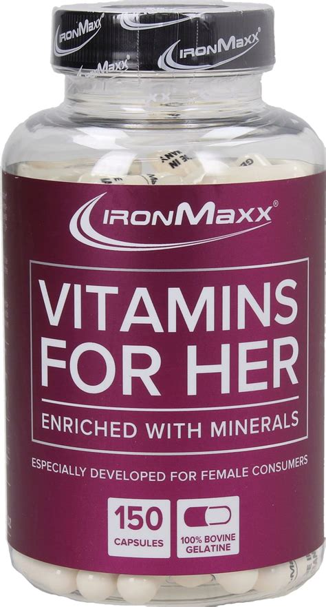 Vitamins For Her Kapslar Ironmaxx Vitalabo