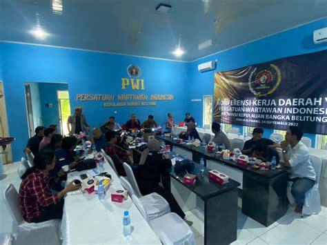 PWI Babel Dukung Niat Bupati Belitung Jadi Tuan Rumah HPN 2024