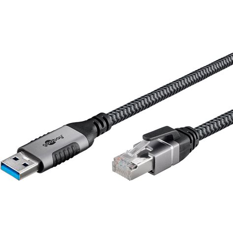 Goobay Ethernet Cable USB A 3 0 To RJ45 CAT 6 FTP M M 15 M RJ45