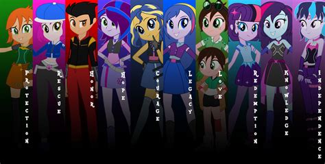 Equestria Girls Oc All Stars By Lhenao On Deviantart