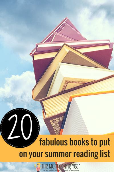 20 Best Summer Books The Mom Of The Year