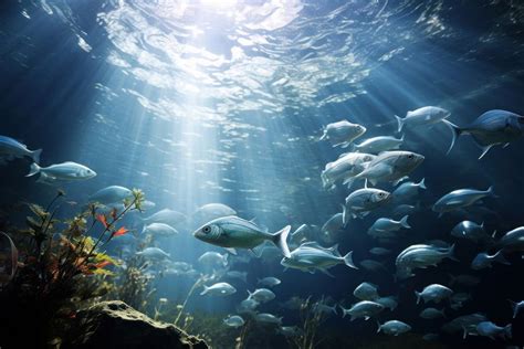 Fish underwater aquarium outdoors. AI | Free Photo - rawpixel