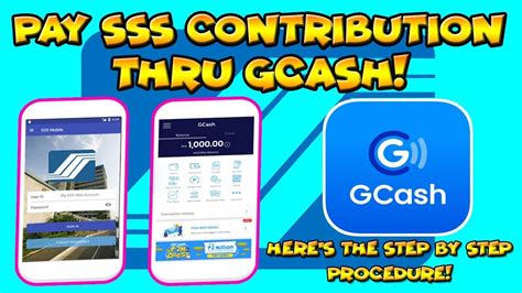 SSS Contribution Paano Magbayad Thru GCash Here S The Step By Step