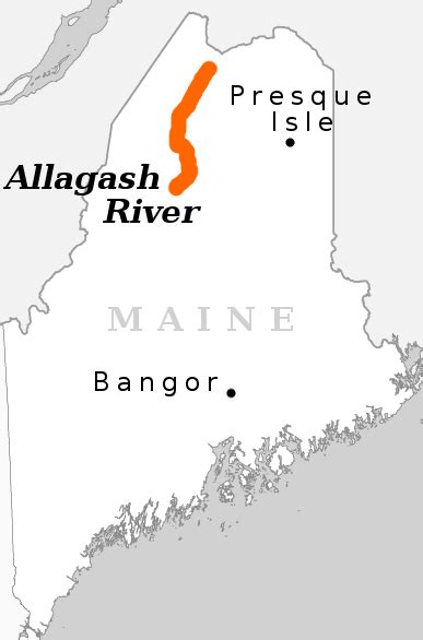 Allagash River Canoe Trip in northern Maine