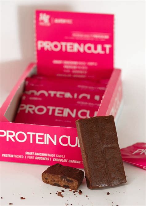 Protein Cult Bar - Chocolate Brownie (12ct) - Protein Cult