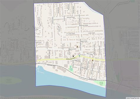 map  cheswick borough thong thai real