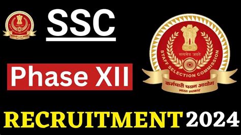 Ssc Selection Post Phase Recruitment Notification Out For