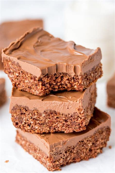 Chocolate Coconut Crunch Crunch Recipe Chocolate Crunch Tray Bake