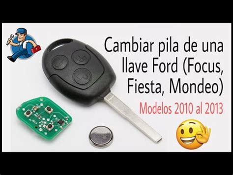 Cómo cambiar la pila del mando de Ford Kuga